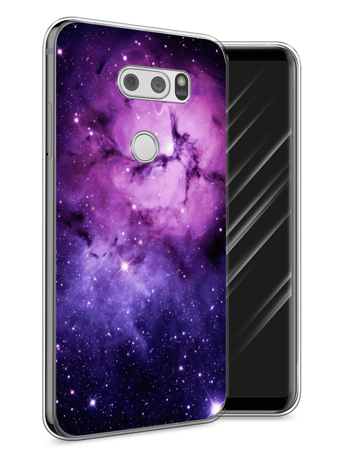 

Чехол Awog на LG V30 "Космос 18", Фиолетовый, 83050-4