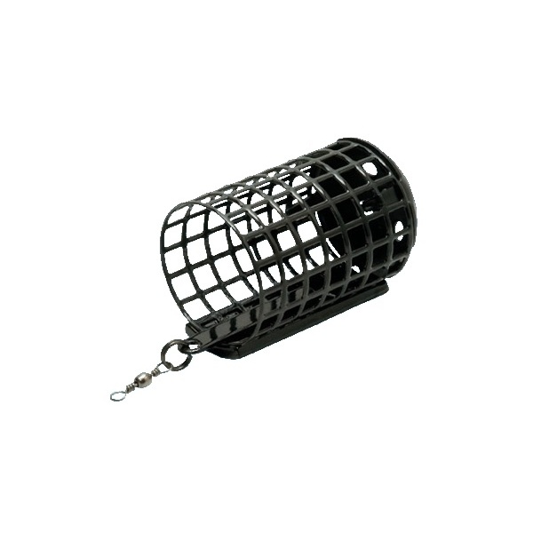 Кормушка фидерная Wirek круглая с дном, черная 030,0g II, (10 шт.)