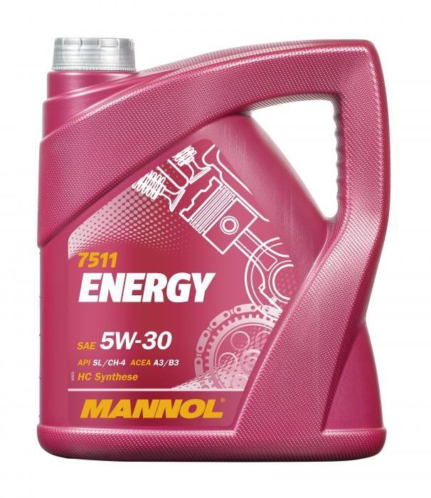 фото Моторное масло mannol energy 5w30 4 л