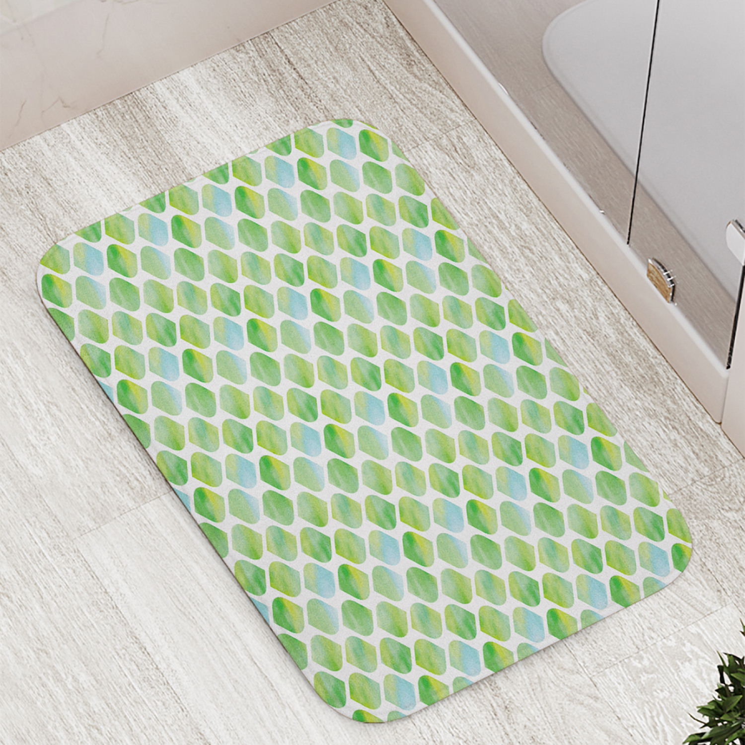 

Коврики для ванной и туалета bath_105190 Растительные соты, Растительные соты