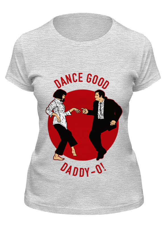 

Футболка женская Printio Dance good (pulp fiction) серая L, Серый, Dance good (pulp fiction)