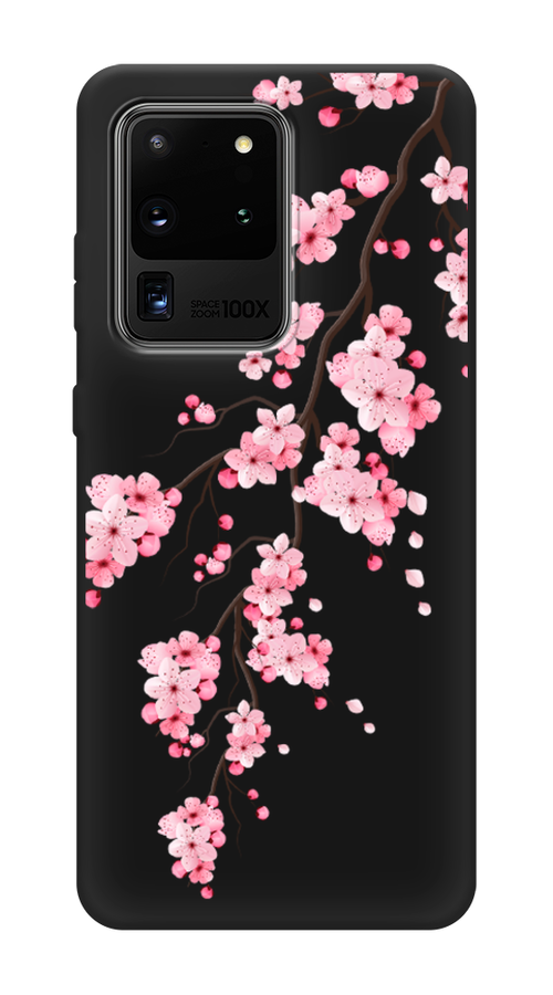 

Чехол Awog на Samsung Galaxy S20 Ultra "Розовая сакура", Разноцветный, 29452-1