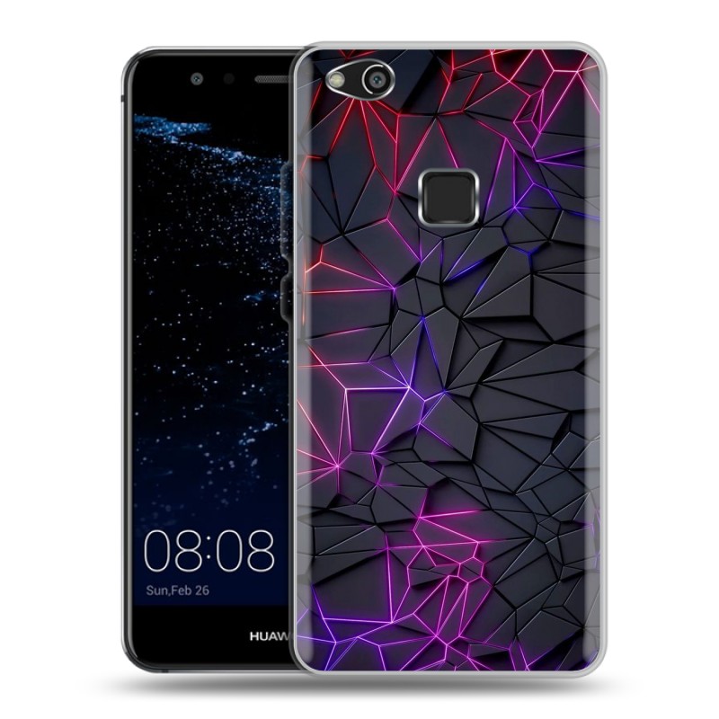 

Чехол для Huawei P10 Lite с рисунком и защитой камеры