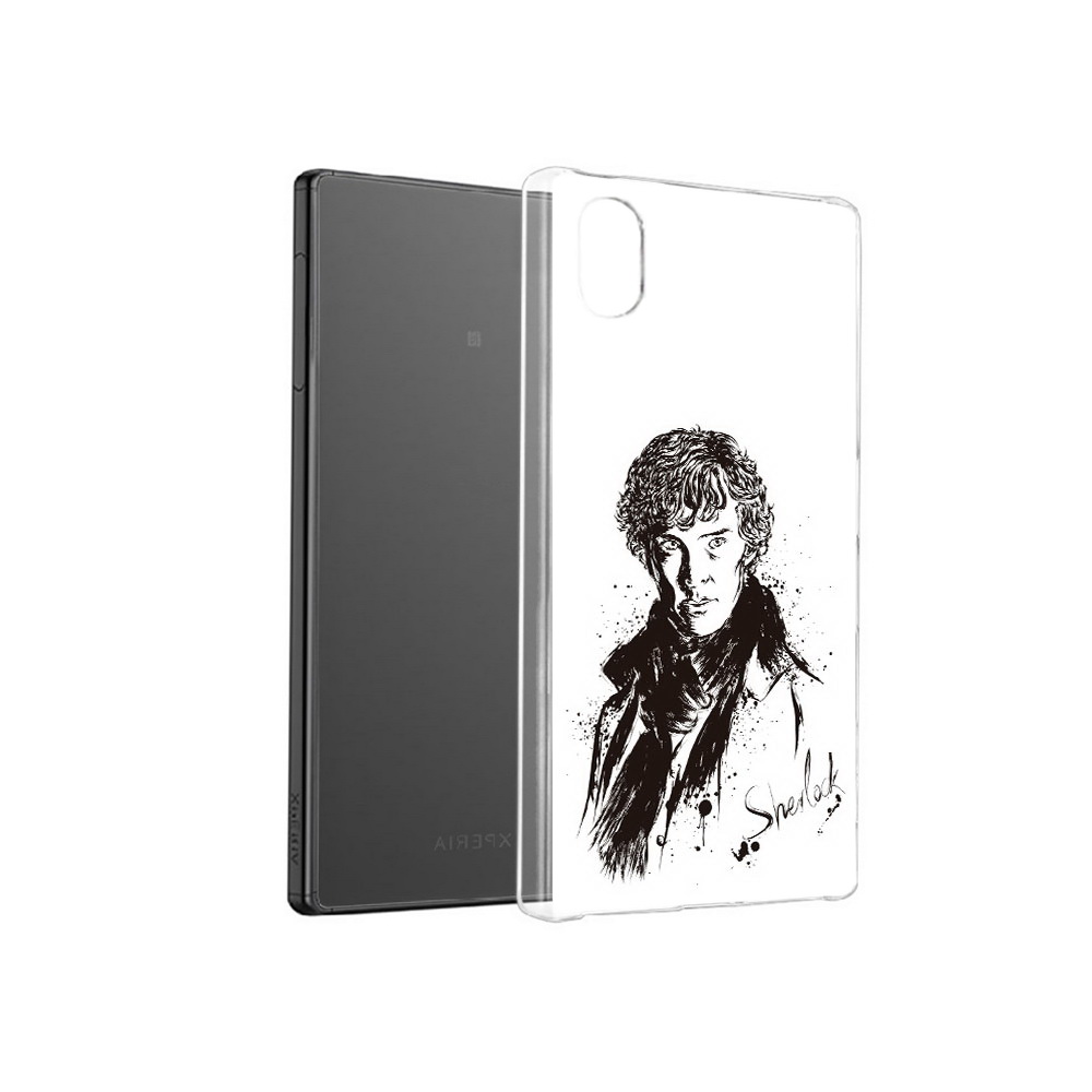 

Чехол MyPads Tocco для Sony Xperia X шерлок холмс портрет, Прозрачный, Tocco