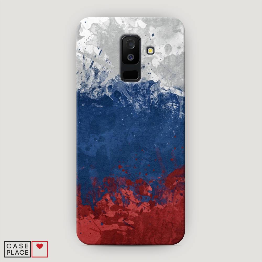 

Чехол Awog "Флаг России неровный" для Samsung Galaxy A6 +, 26020-4