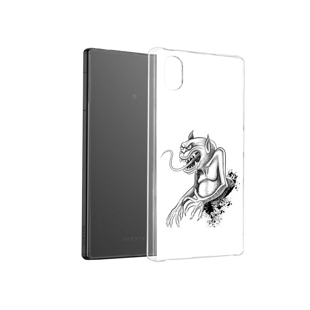

Чехол MyPads Tocco для Sony Xperia X чорт, Прозрачный, Tocco