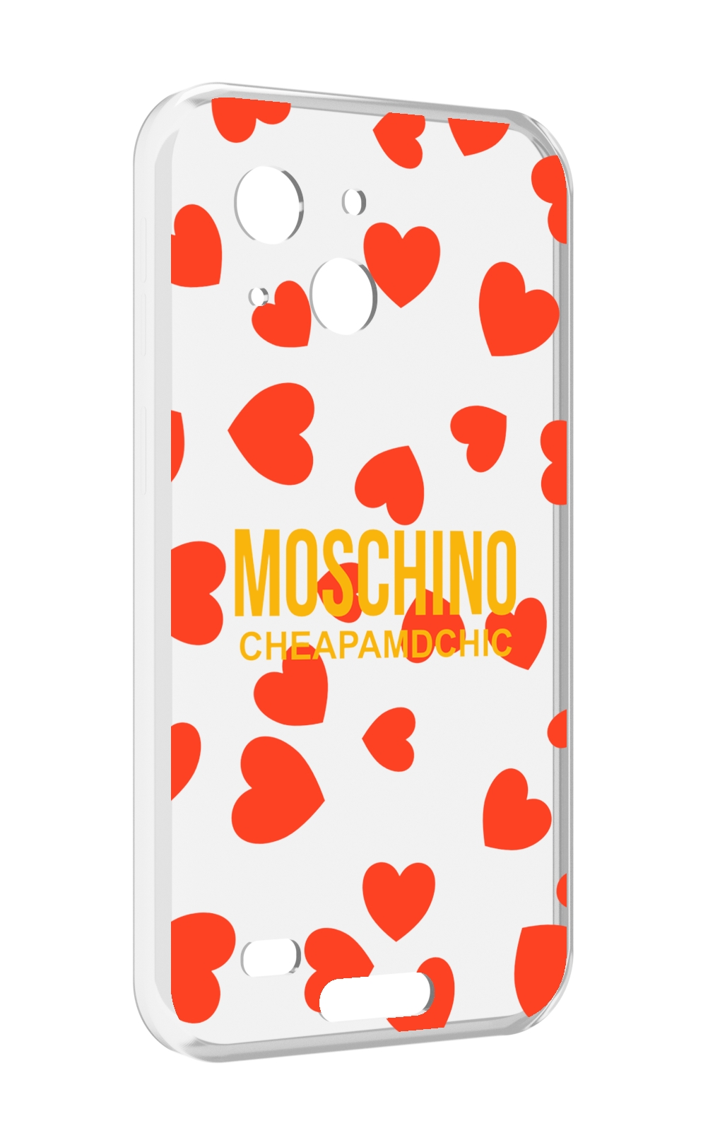 

Чехол MyPads сердца-москино для Oukitel WP20 / WP20 Pro, Прозрачный, Tocco