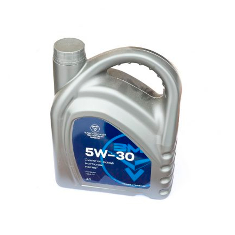 фото Моторное масло zmz motor oil 5w-30 полусинтетическое 4 л змз