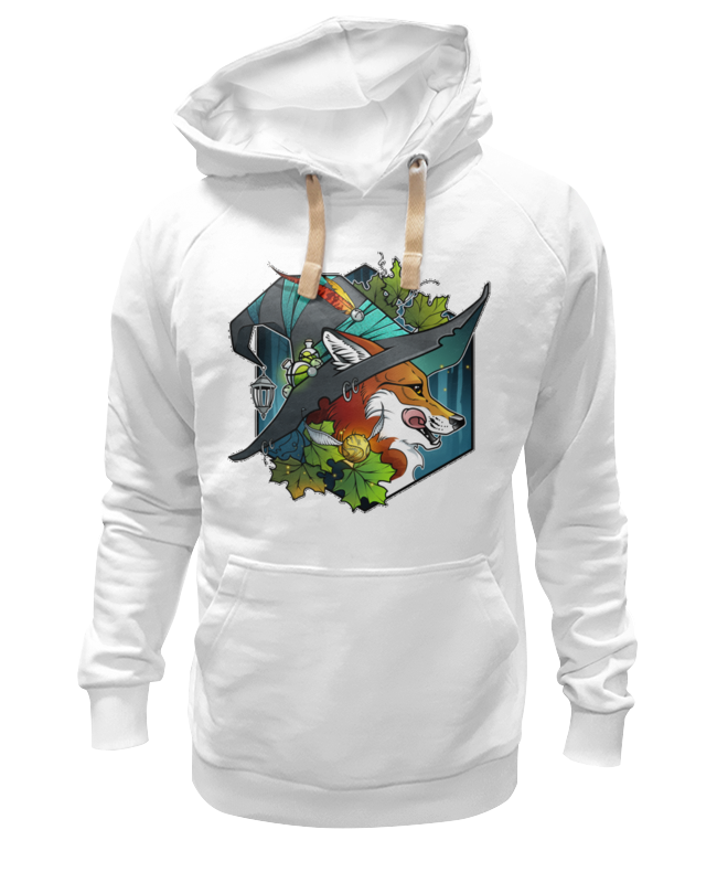 

Худи унисекс Printio Witch fox белое M, Белый, Witch fox