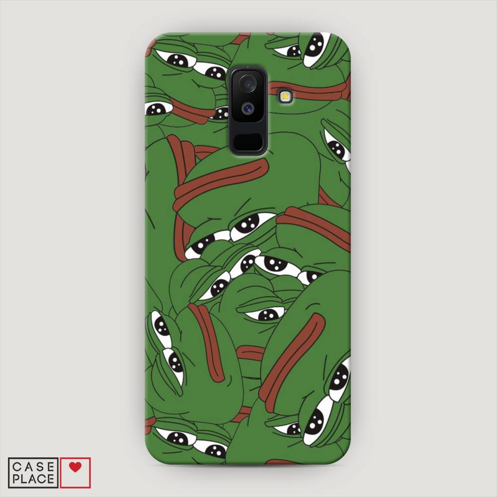 

Чехол Awog "Печальный frog" для Samsung Galaxy A6 +, 26020-7