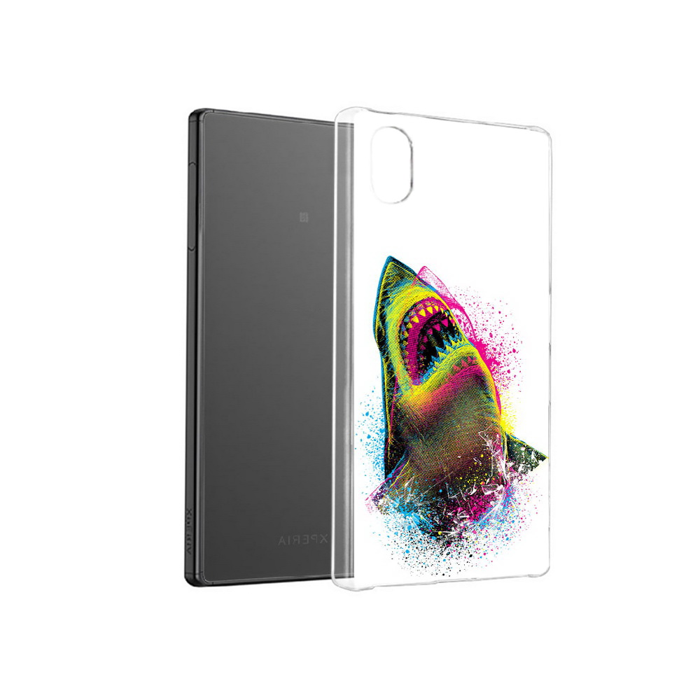 

Чехол MyPads Tocco для Sony Xperia X челюсти-2, Прозрачный, Tocco