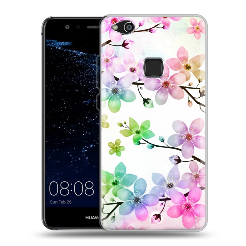 фото Чехол для huawei p10 lite с рисунком и защитой камеры 100gadgets