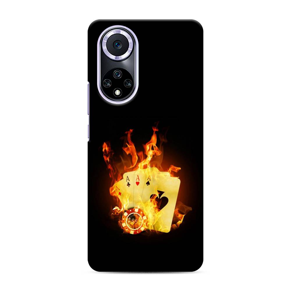 

Чехол Awog "Горящие карты" для Huawei Nova 9, 6106120-7