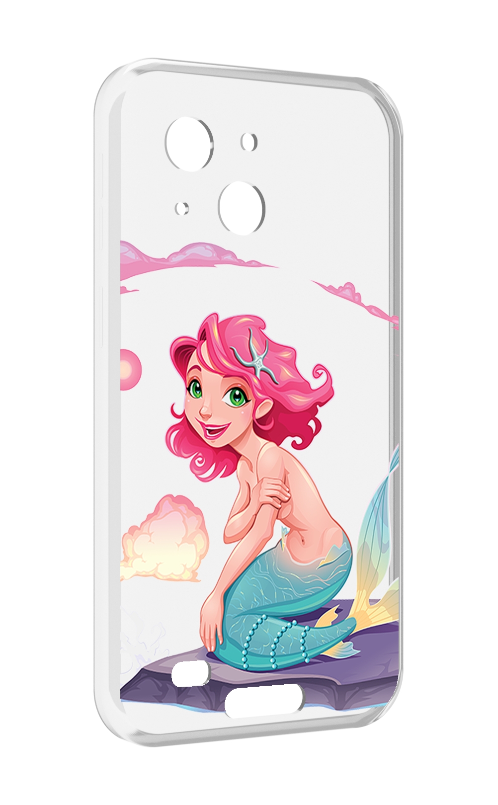 

Чехол MyPads русалочка для Oukitel WP20 / WP20 Pro, Прозрачный, Tocco