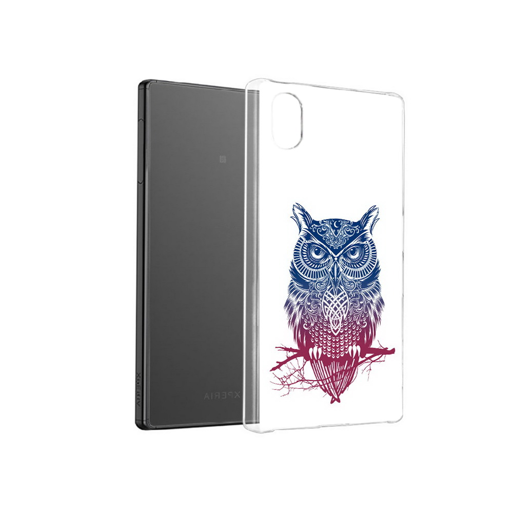 

Чехол MyPads Tocco для Sony Xperia X хиппи сова, Прозрачный, Tocco