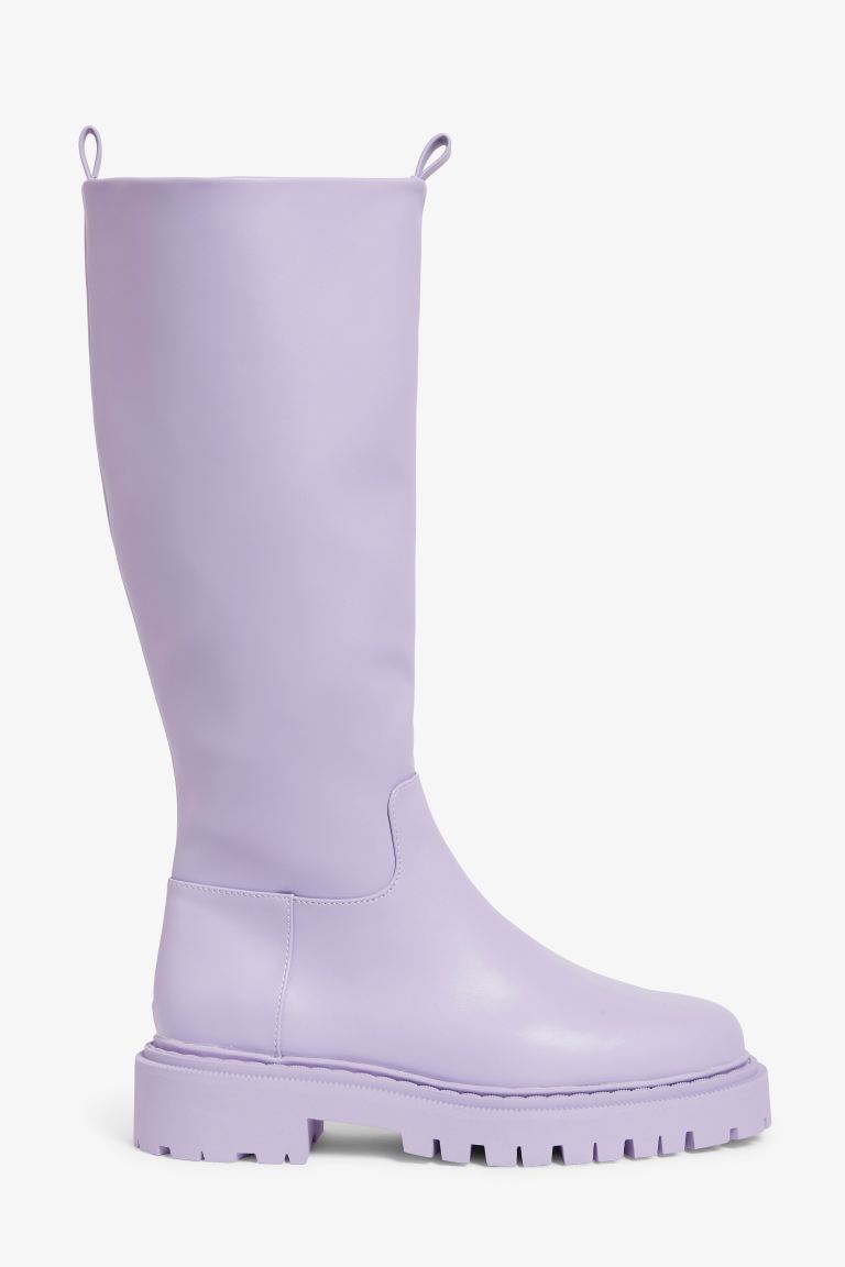 

Сапоги женские Monki 0993388 фиолетовые 37 RU (доставка из-за рубежа), 0993388