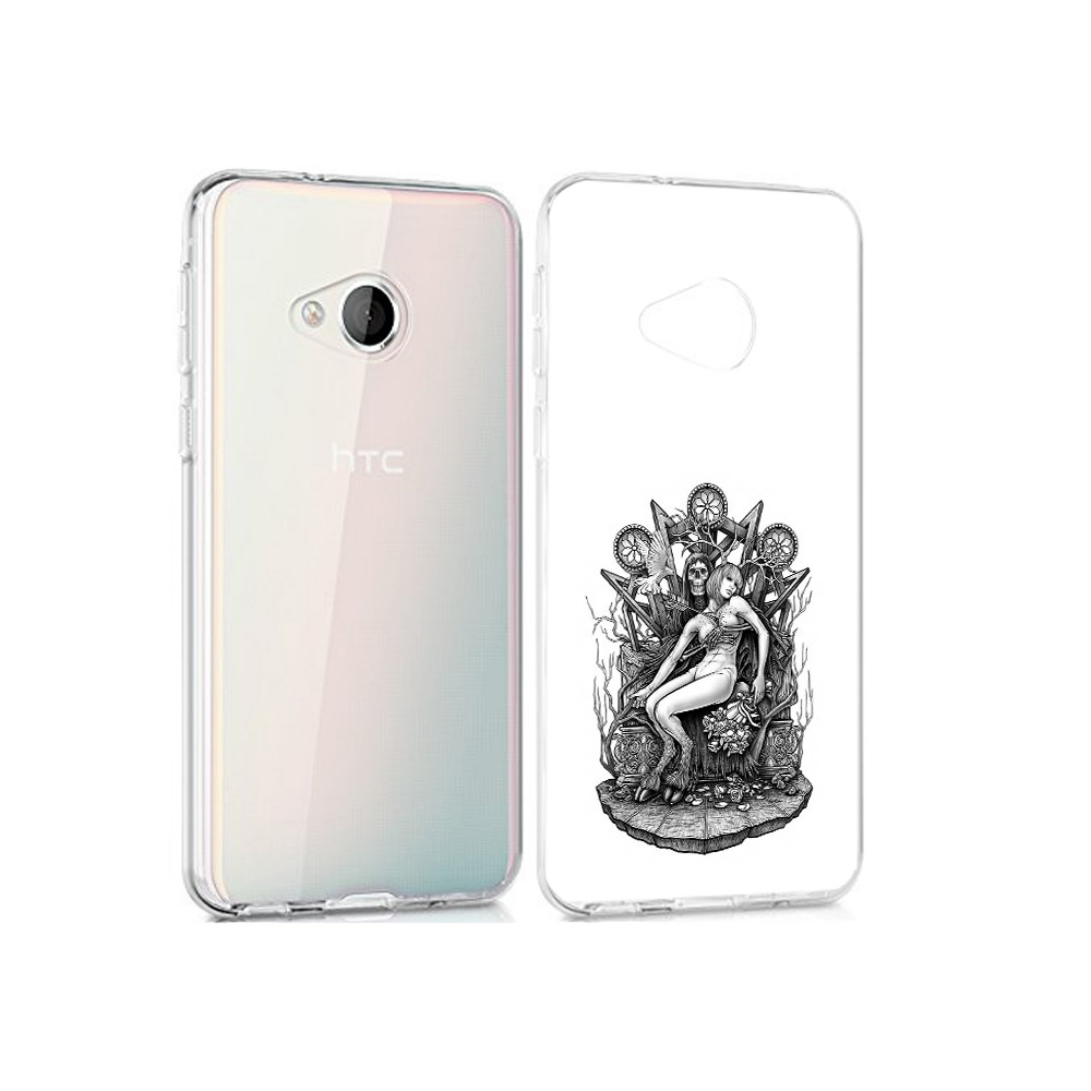 

Чехол MyPads Tocco для HTC U Play девушка на троне, Прозрачный, Tocco