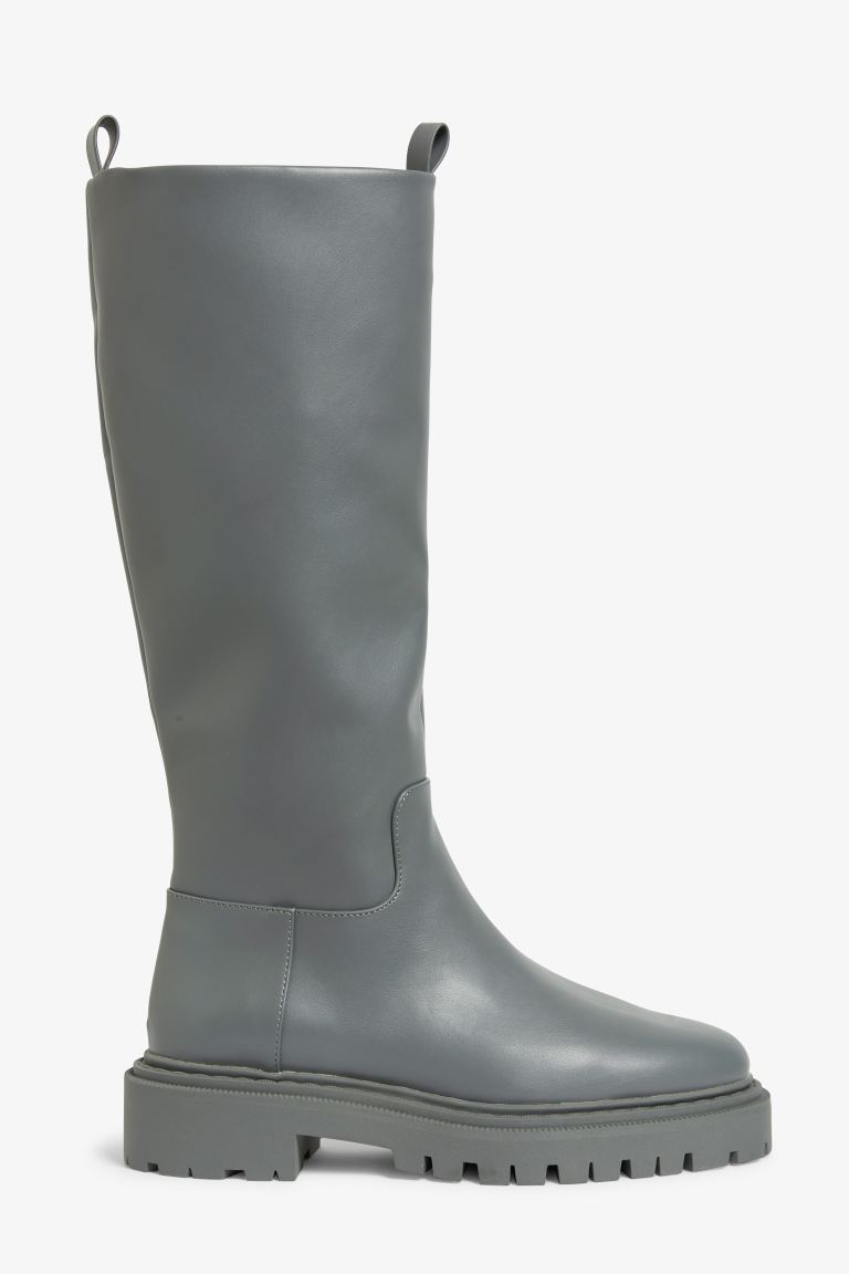 

Сапоги женские Monki 0993388 серые 36 EU (доставка из-за рубежа), 0993388