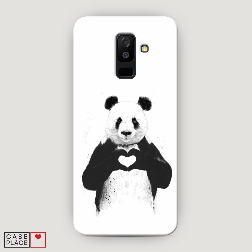 

Чехол Awog "Панда love" для Samsung Galaxy A6 +, 26020-7