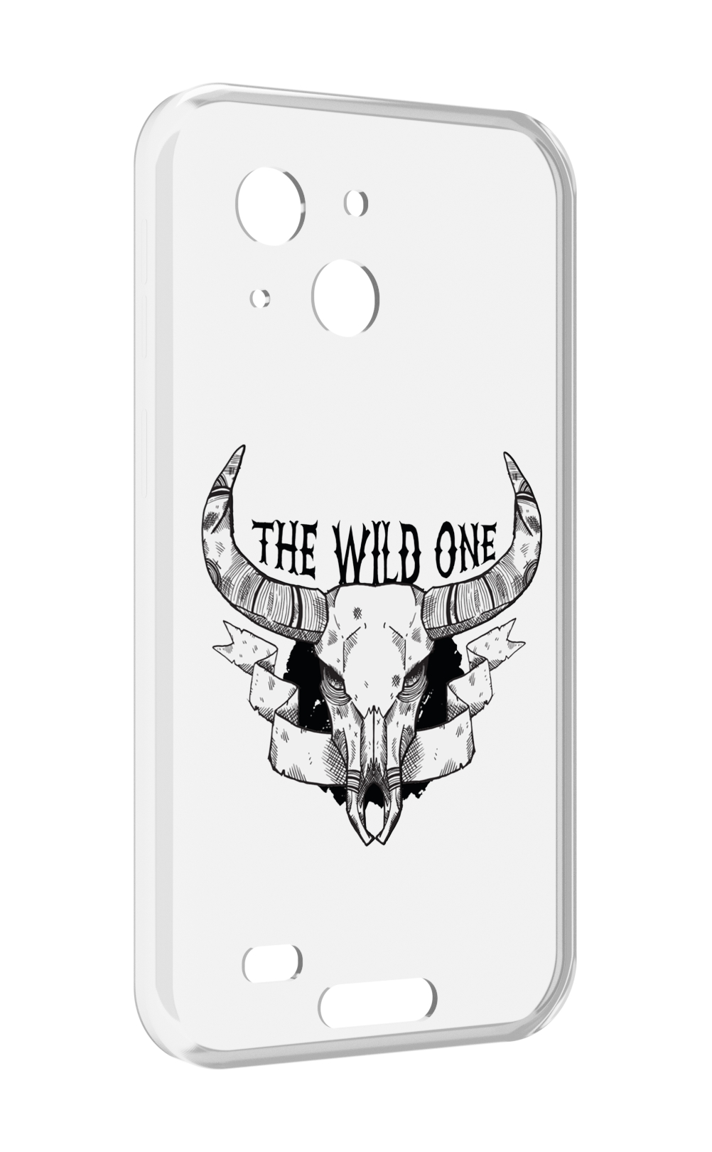 

Чехол MyPads рогатый-череп-оленя для Oukitel WP20 / WP20 Pro, Прозрачный, Tocco