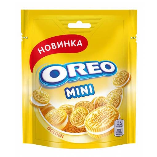 

Печенье Oreo mini golden с какао и ванильным вкусом 100 г