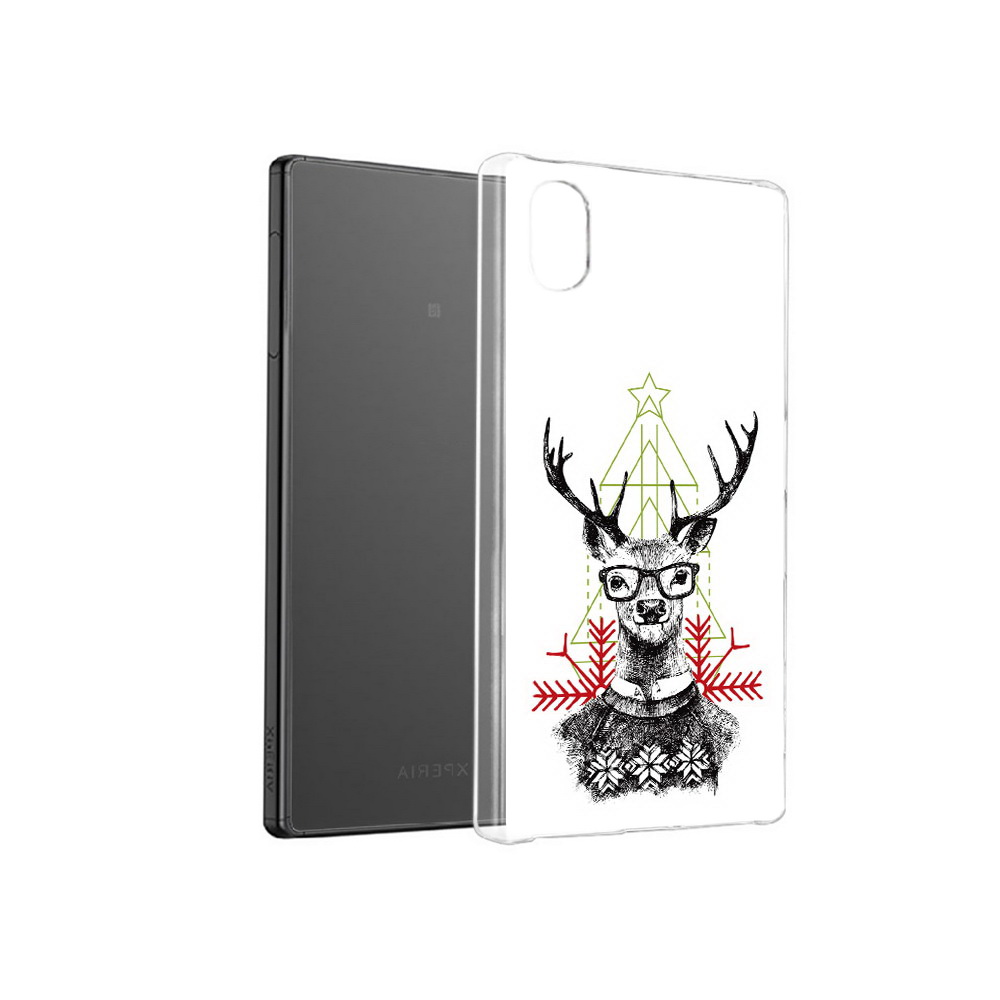 

Чехол MyPads Tocco для Sony Xperia X умный олень, Прозрачный, Tocco