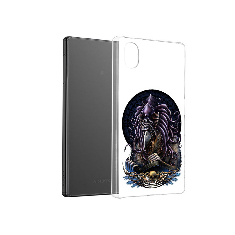 

Чехол MyPads Tocco для Sony Xperia X умный ворон, Прозрачный, Tocco