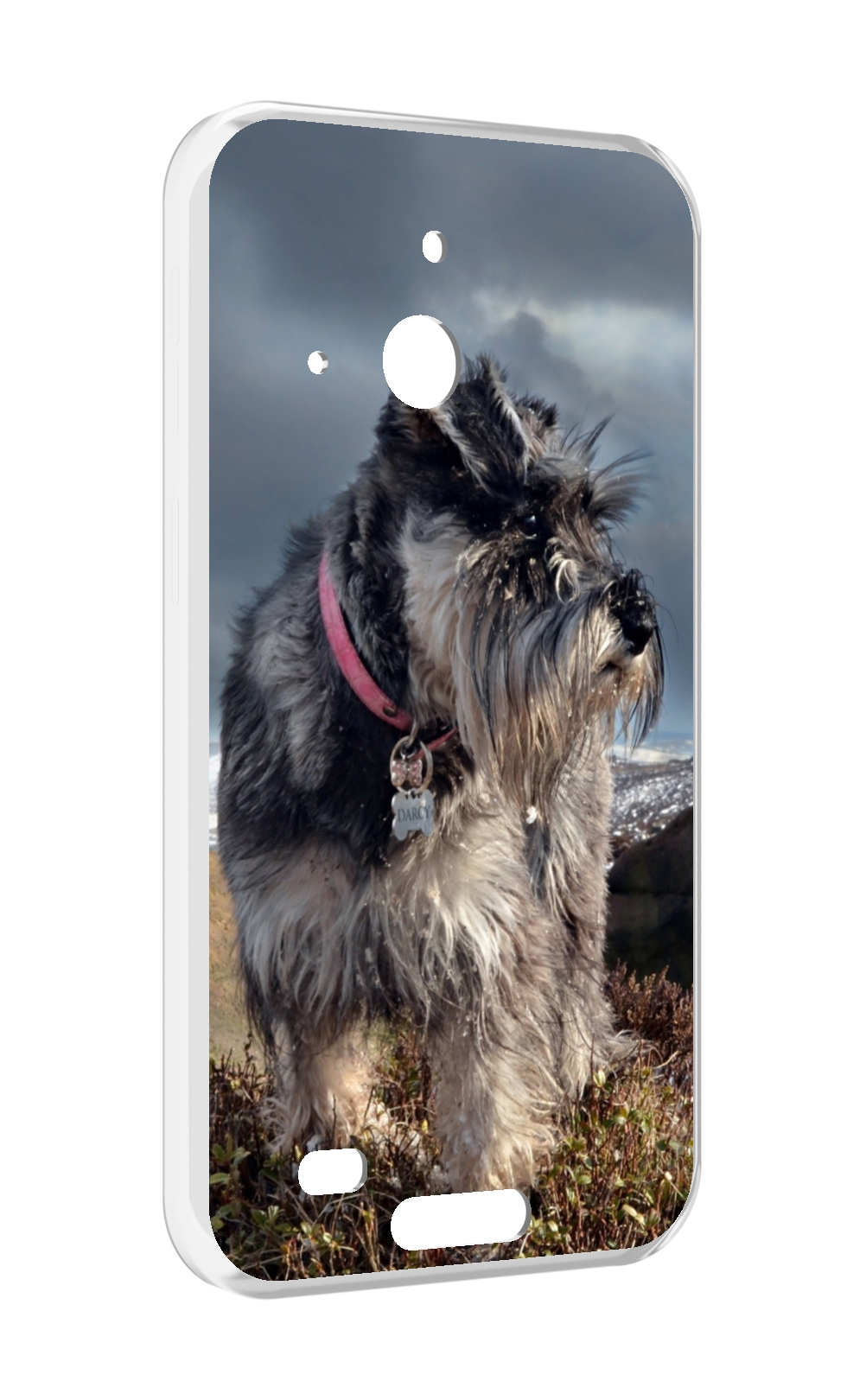 

Чехол MyPads ризеншнауцер 2 для Oukitel WP20 / WP20 Pro, Прозрачный, Tocco