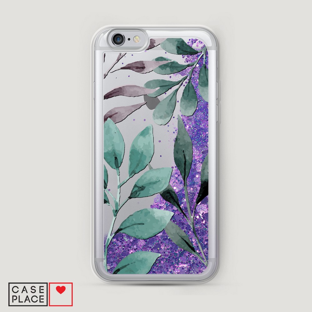 

Чехол Awog на Apple iPhone 6 / Айфон 6 "Листы цветов", Разноцветный, 10492-1