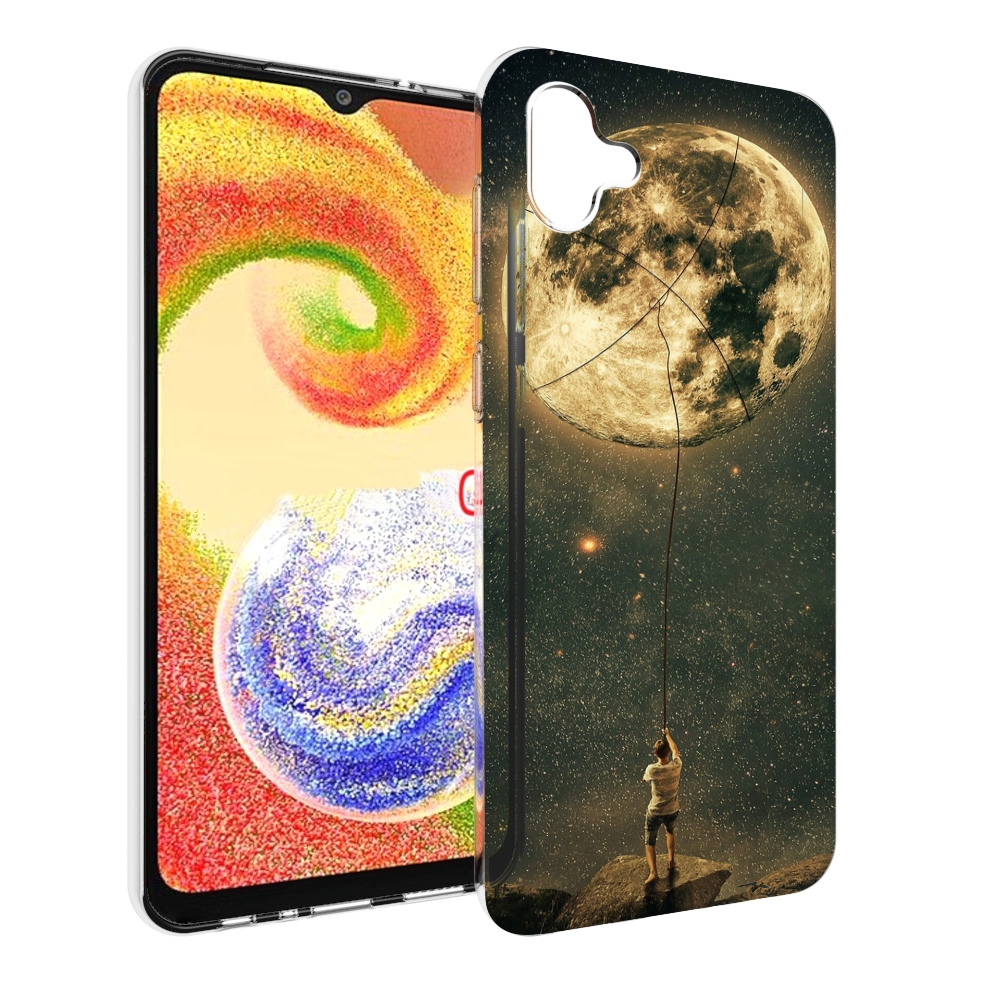 

Чехол MyPads Луна-светит для Samsung Galaxy A04, Прозрачный, Tocco