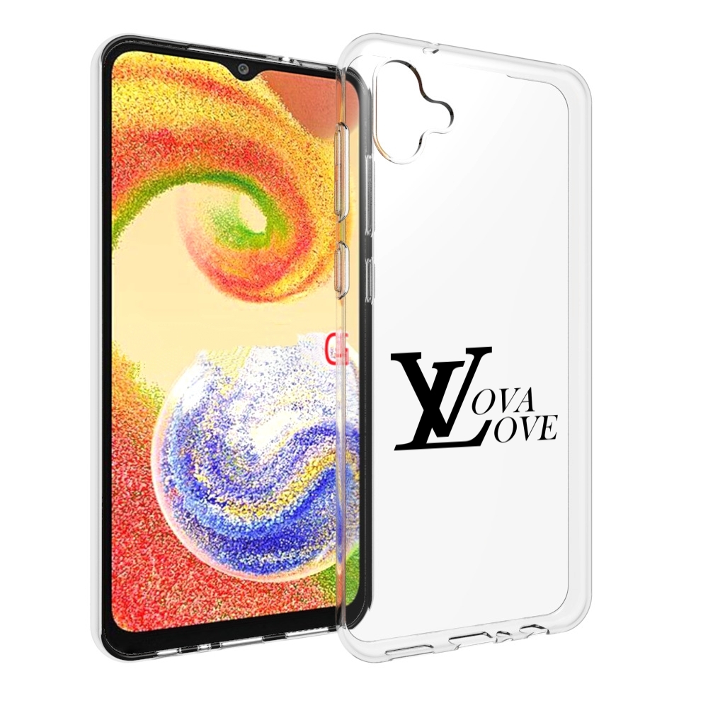 

Чехол MyPads Лова-лове для Samsung Galaxy A04, Прозрачный, Tocco