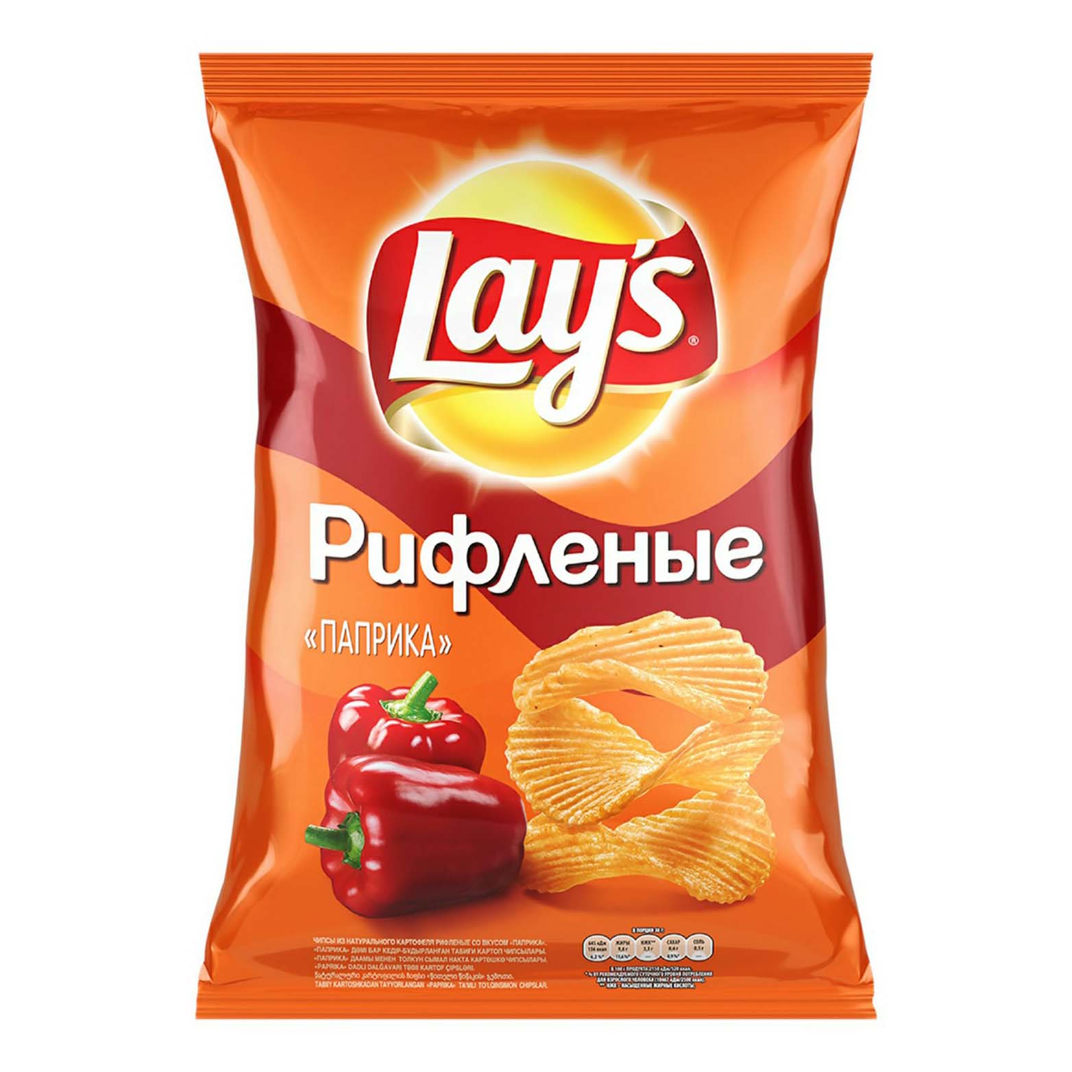 Чипсы картофельные Lay's Паприка 150 г