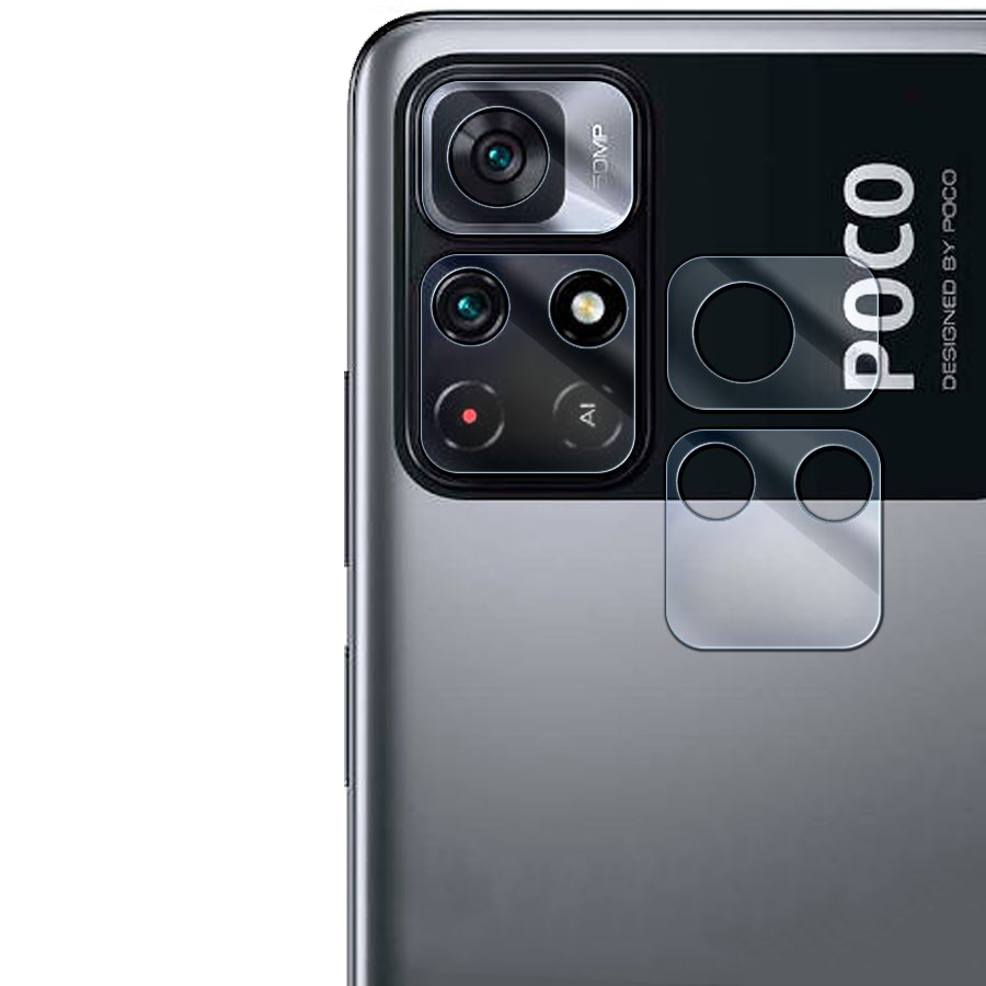 

Стекло защитное гибридное для камеры Xiaomi Poco M4 Pro 5G (2 шт.)