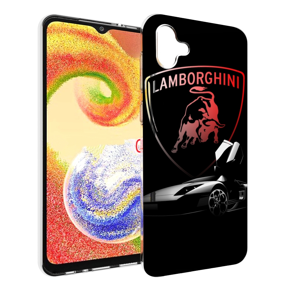 

Чехол MyPads Ламборгини-black мужской для Samsung Galaxy A04, Прозрачный, Tocco