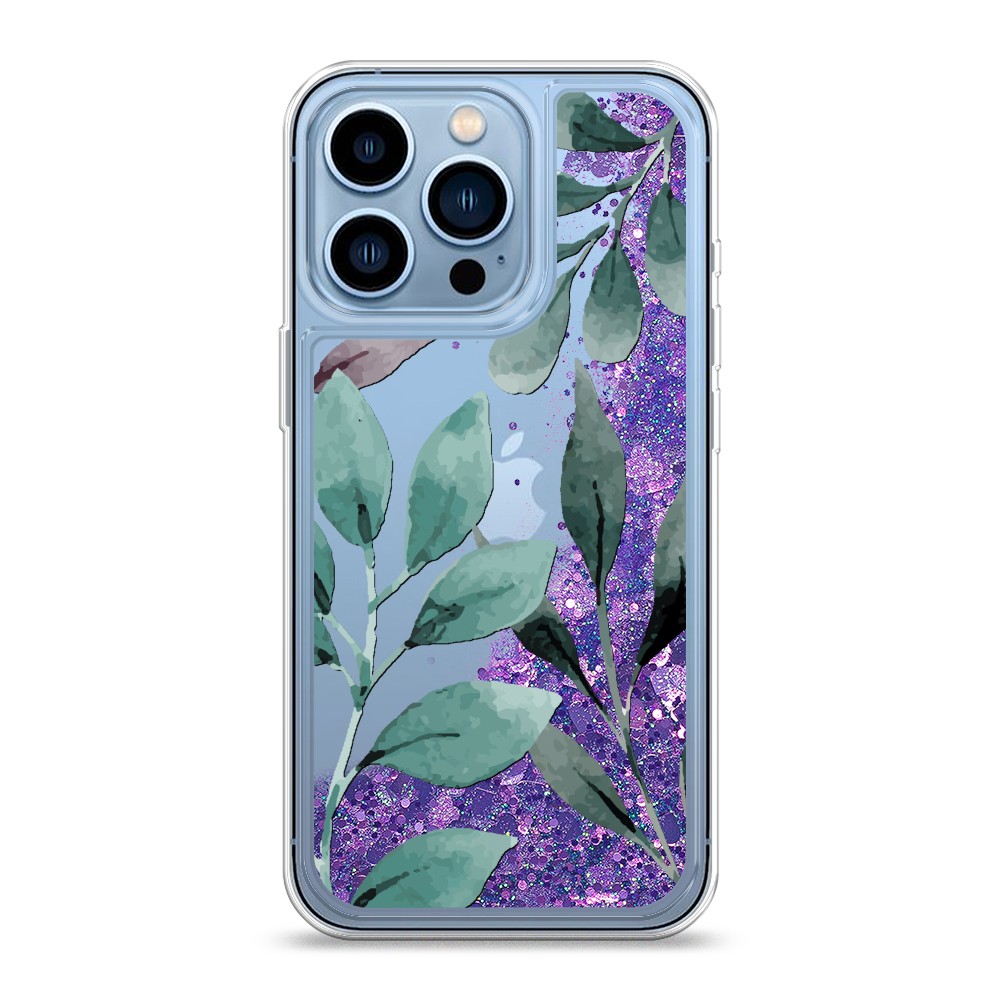 

Чехол Awog на Apple iPhone 13 Pro / Айфон 13 Pro "Листы цветов", Разноцветный, 14392-1