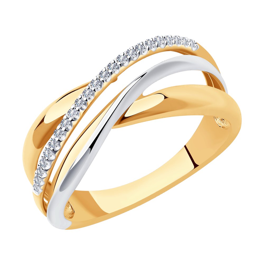 

Кольцо из золота р.  SOKOLOV Diamonds 1012005, бриллиант, 1012005