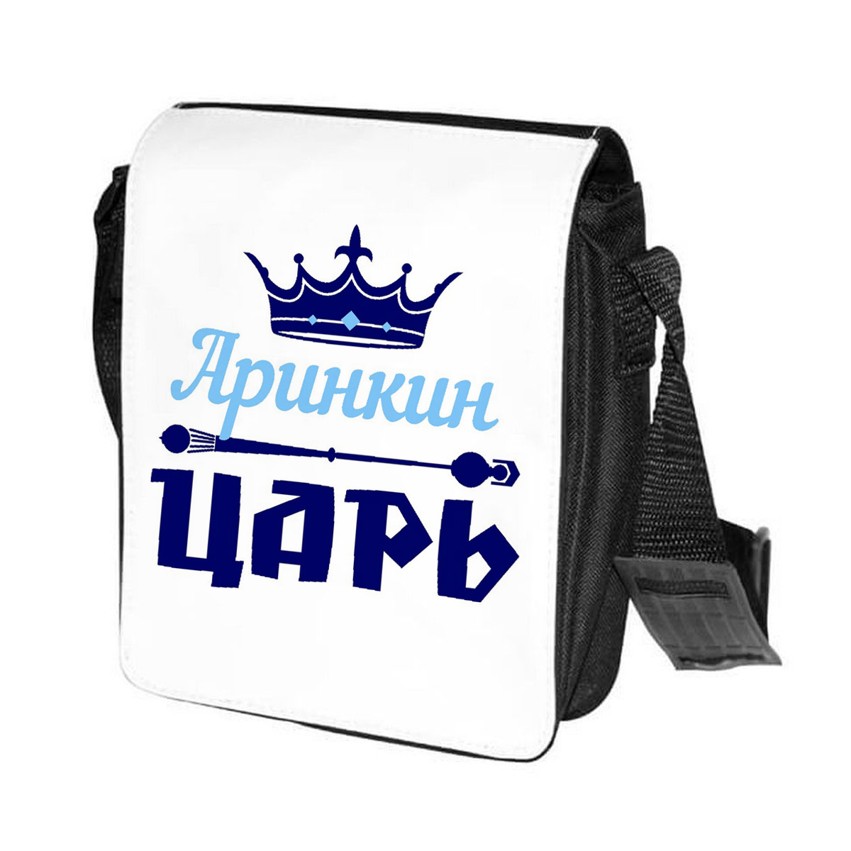 

Сумка унисекс CoolPodarok CN04234 черно-белый, Черный;белый, CN04234