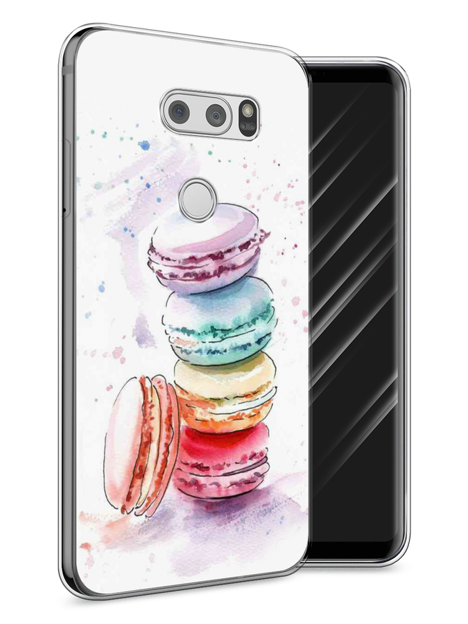 

Чехол Awog на LG V30 "Пирамидка макарони 2", Желтый, 83050-10