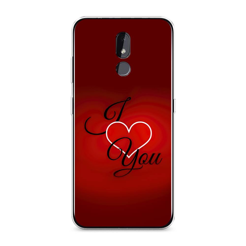 

Чехол Awog "I love you 3" для Nokia 3.2, 122650-6