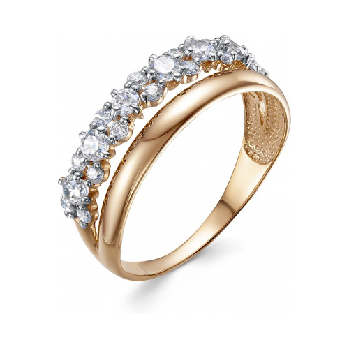 

Кольцо из красного золота с фианитом р. 18,5 Гранат 1.10.11.0831.00-3967, 1.10.11.0831.00-3967