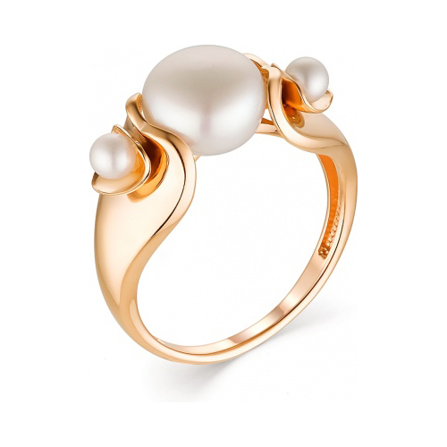 

Кольцо из красного золота с жемчугом р. 17,5 Гранат 3.10.10.0245.14-2707, 3.10.10.0245.14-2707