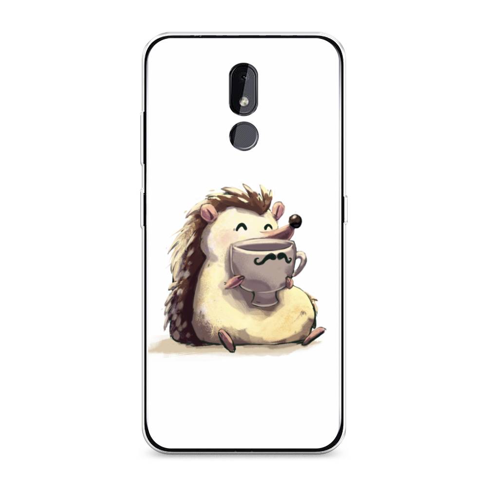 

Чехол Awog "Еж кофеман" для Nokia 3.2, 122650-10