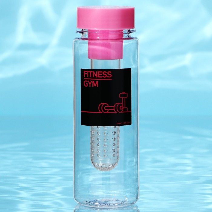 

Бутылка для воды Fitness, 500 мл