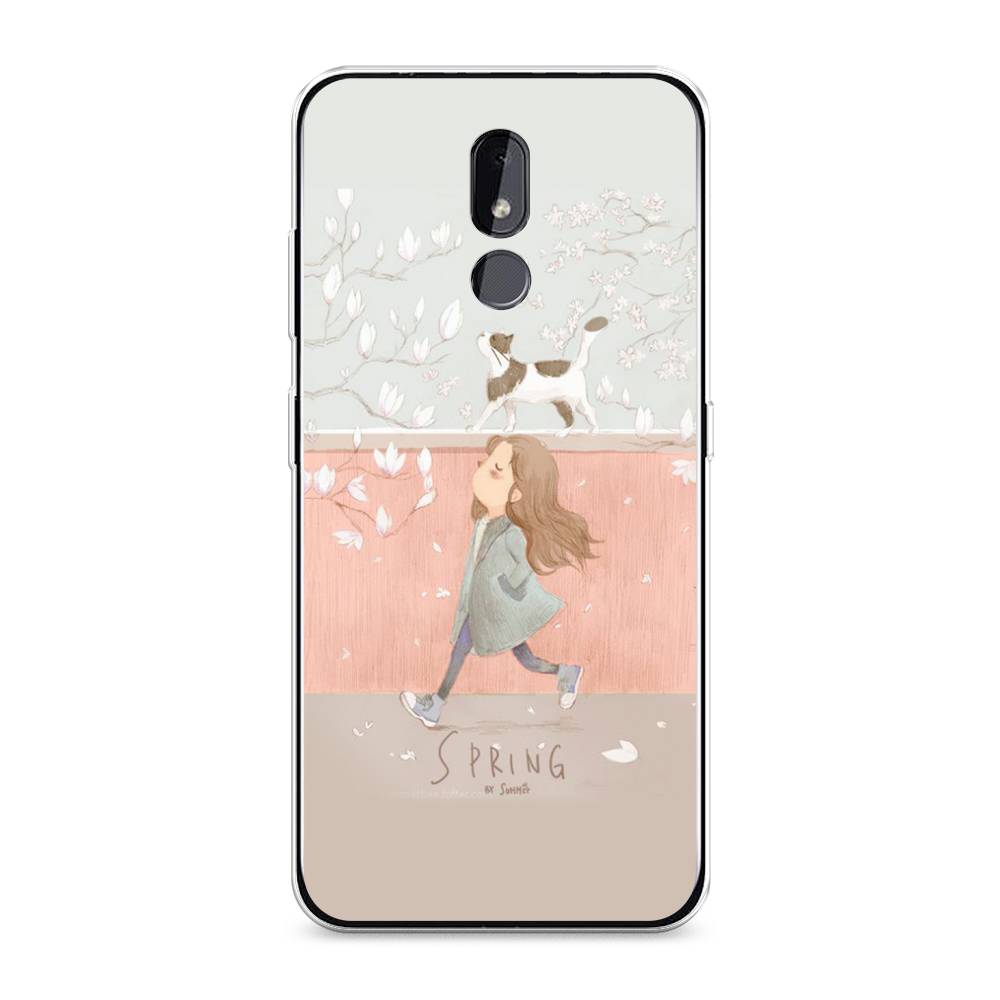 

Чехол Awog "Девочка-весна" для Nokia 3.2, 122650-7