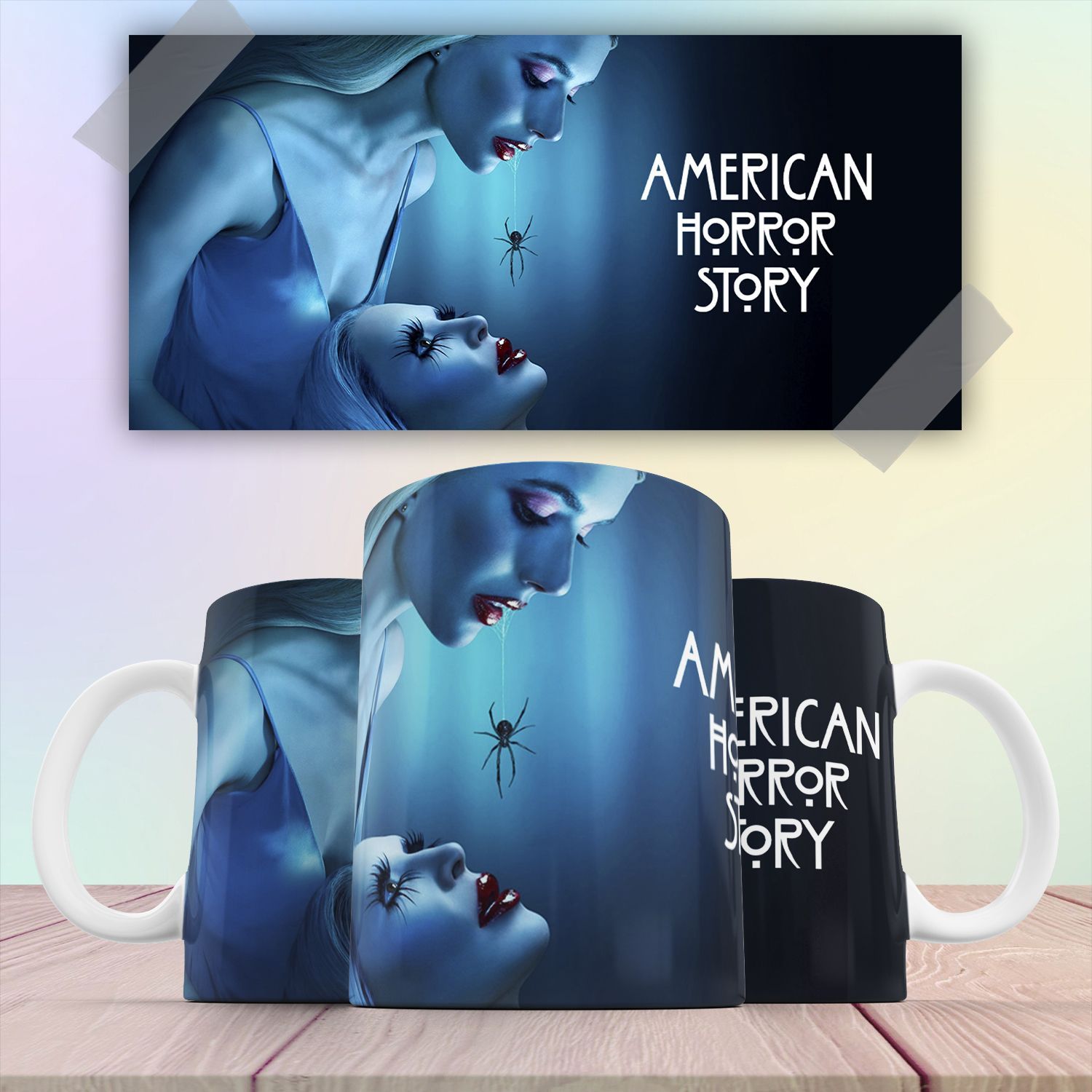 

Кружка Американская история ужасов 12 сезон AHS American Horror Story 330 мл, Кружка сериал Американская история ужасов 12 сезон AHS American Horror Story 330 мл