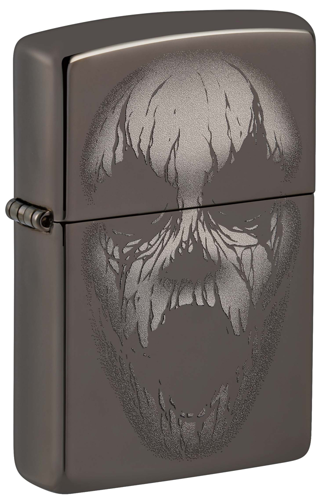 

Зажигалка ZIPPO Screaming Monster 49799, Черный, Screaming Monster