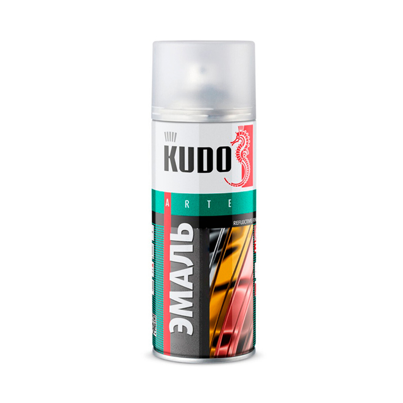 

Краска металлик "KUDO" зеленая олива (520 мл) (аэрозоль), Зеленый