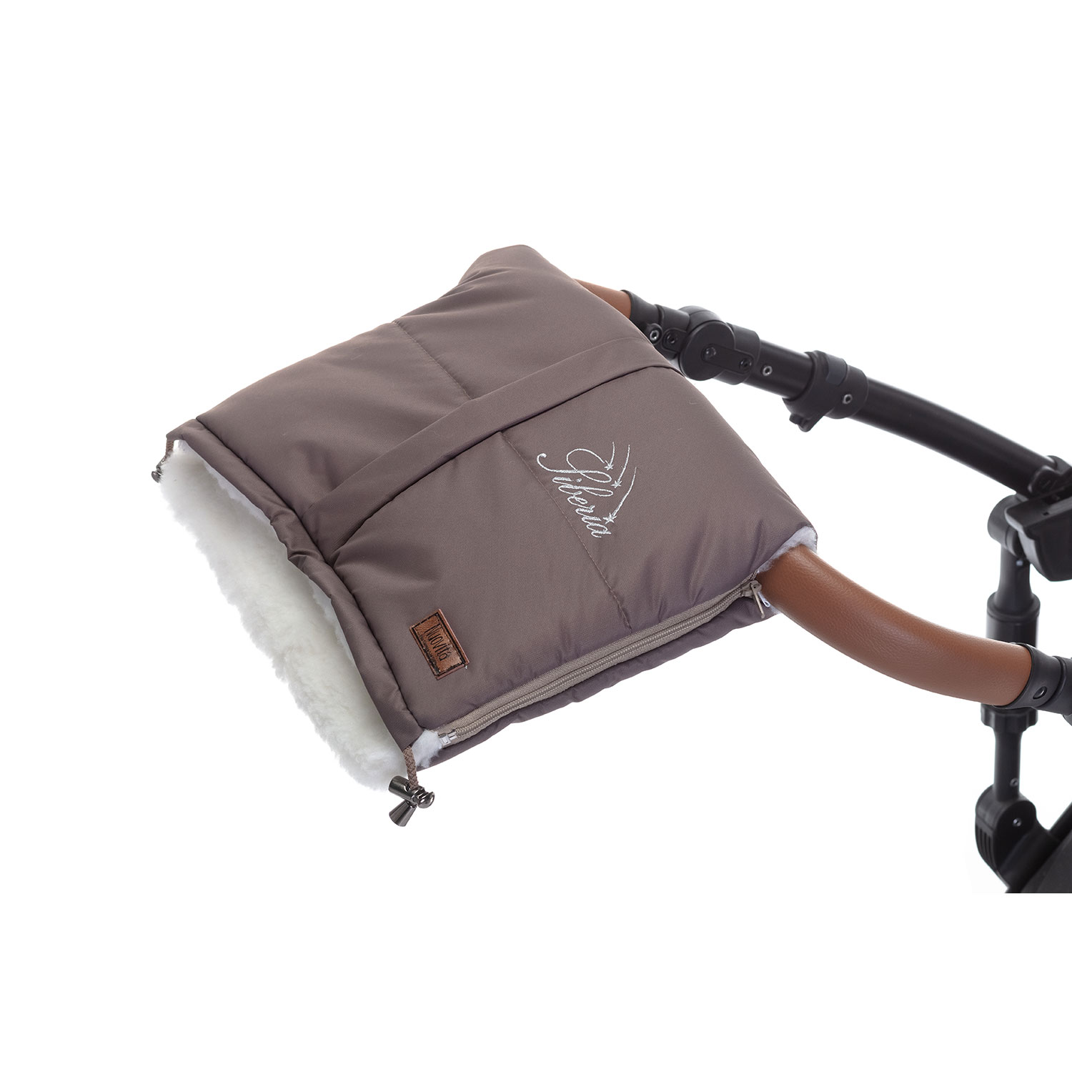 

Муфта меховая для коляски Nuovita Siberia Bianco Cioccolata, Белый, Шоколад, Siberia Bianco