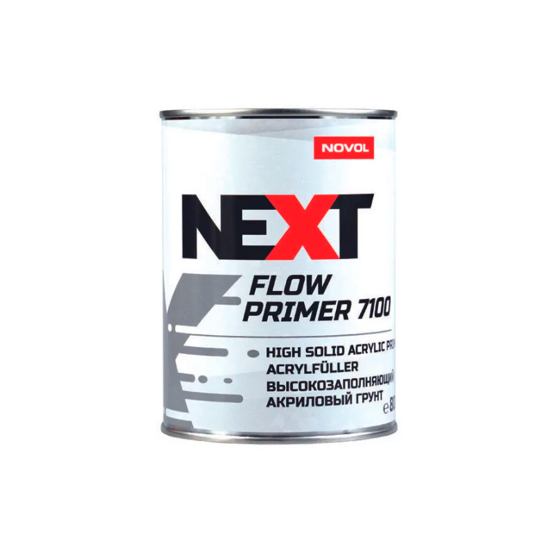 Грунт акриловый серый Novol NEXT FLOW PRIMER 7100 800 мл