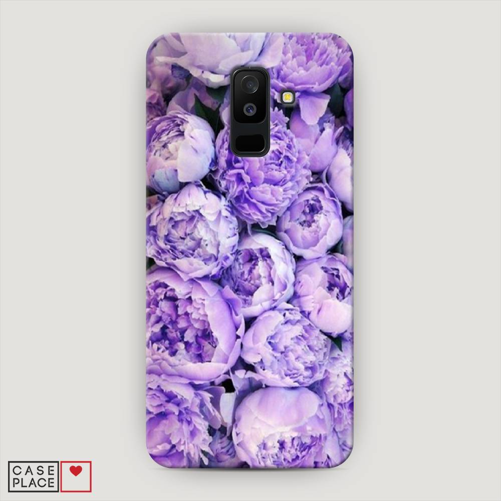 

Чехол Awog "Пионы сиреневые" для Samsung Galaxy A6 +, 26020-6
